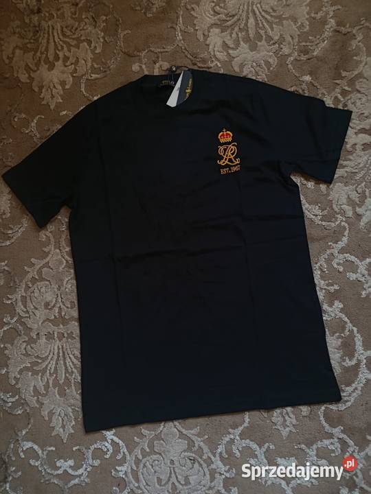 Tshirt bawełniany Polo Ralph Lauren granatowy Białystok sprzedam