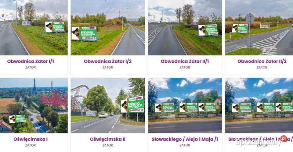 Reklama Billboard Zator centrum Energylandia