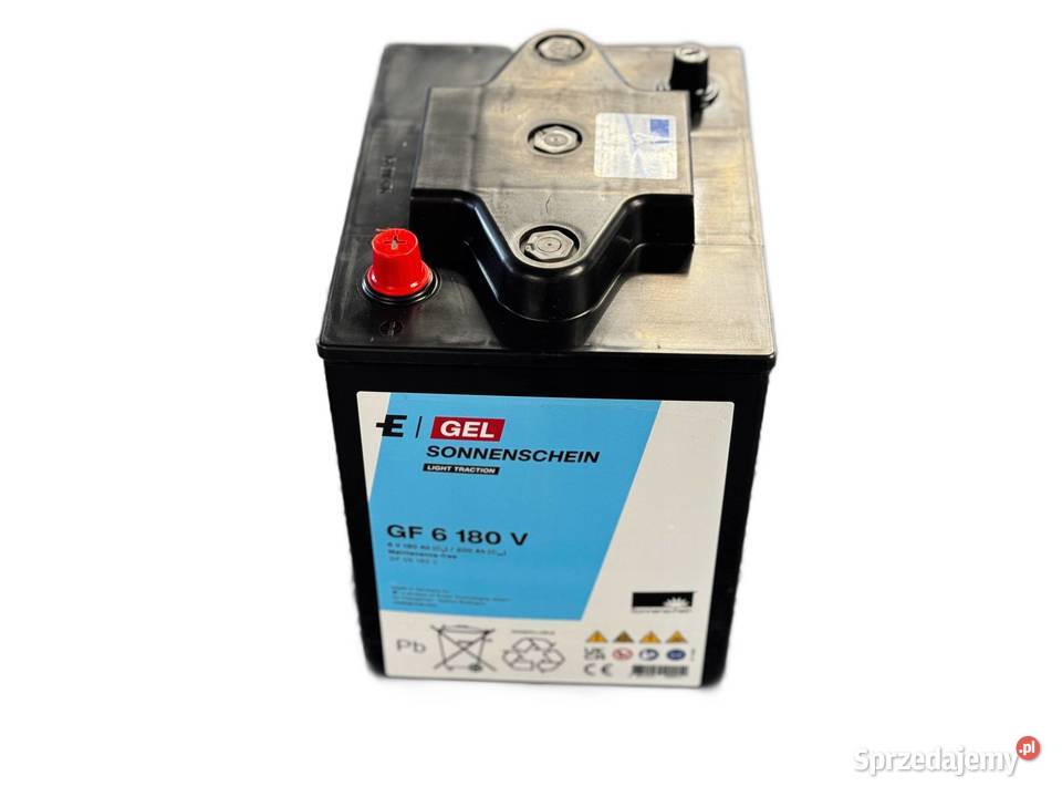 Akumulator Sonnenschein GEL 6V 180Ah L GF180V Jelcz-Laskowice sprzedam