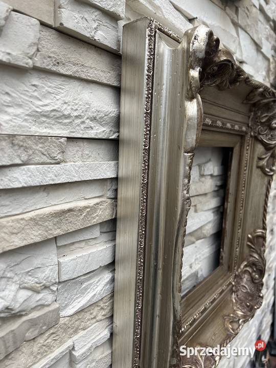 Rama rzeźbiona drewniana złota Bystrzyca Kłodzka