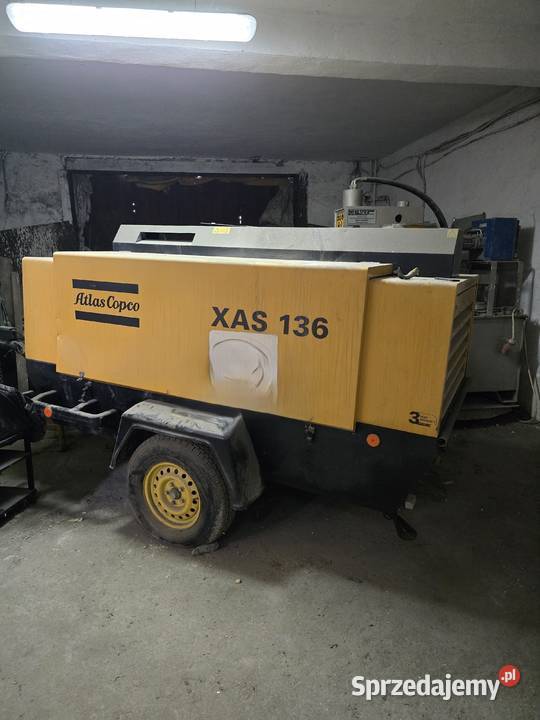 Kompresor sprężarka Atlas Copco XAS 136 Przedborowa