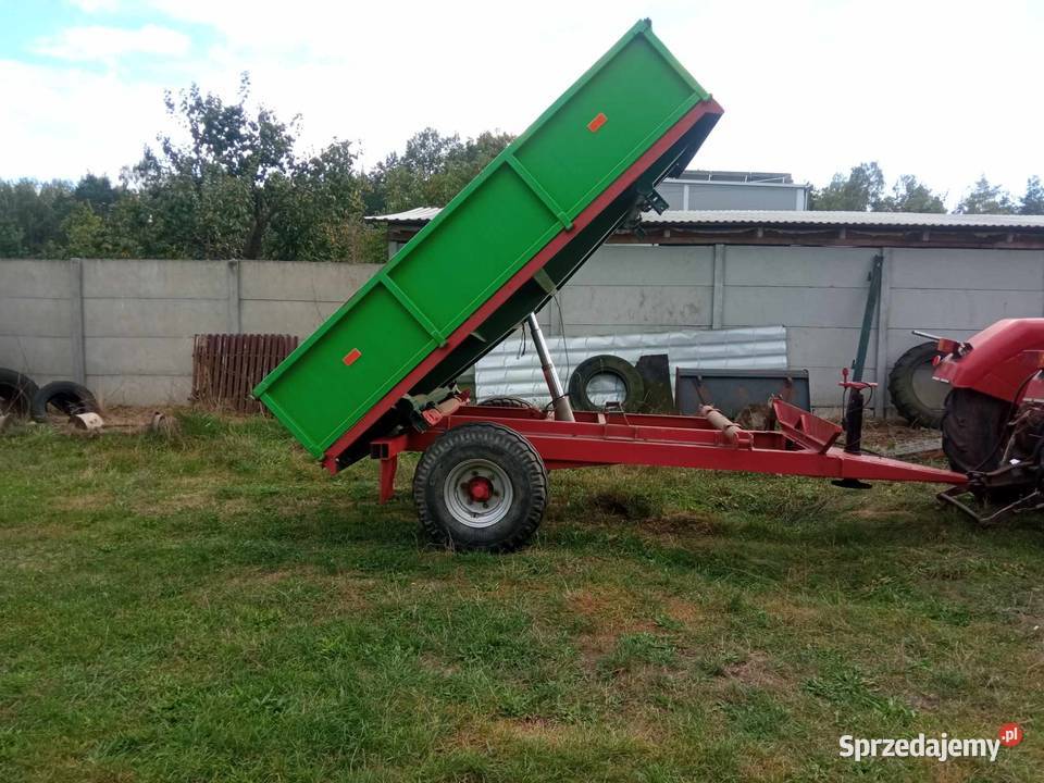 sprzedam przyczepę wywrotkę nieuszkodzony wielkopolskie Tarnówko