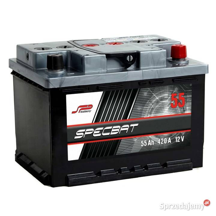 Akumulator SPECBAT 12V 55Ah420A Toruń sprzedam