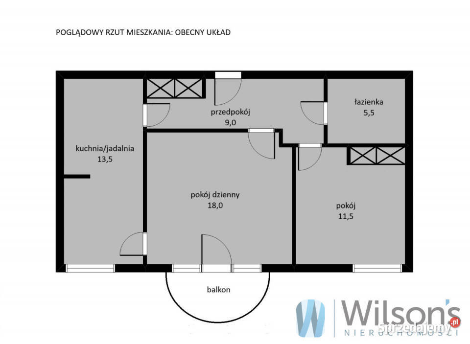 Mieszkanie Warszawa 5736m2 2 pokoje mazowieckie