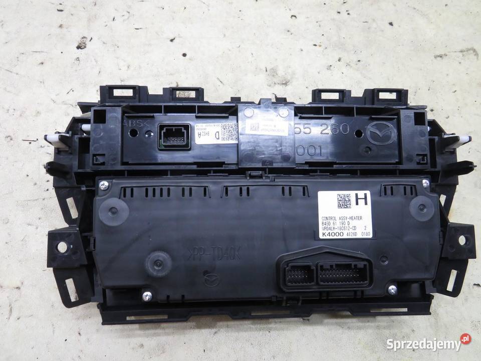 PANEL KLIMATYZACJI MAZDA 3 BM 13 B45D61190D