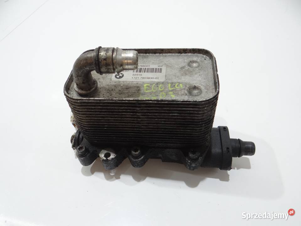 CHŁODNICA OLEJU BMW E60 E61 LCI N47 20D 7803830 osobowe Strzyżewice sprzedam