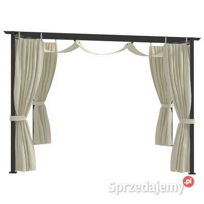 vidaXL Altana ogrodowa z zasłonami 3 x 3 m Warszawa