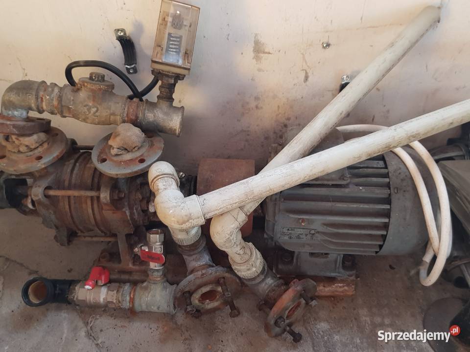 Pompa wody z silnikiem elektrycznym mazowieckie Garwolin