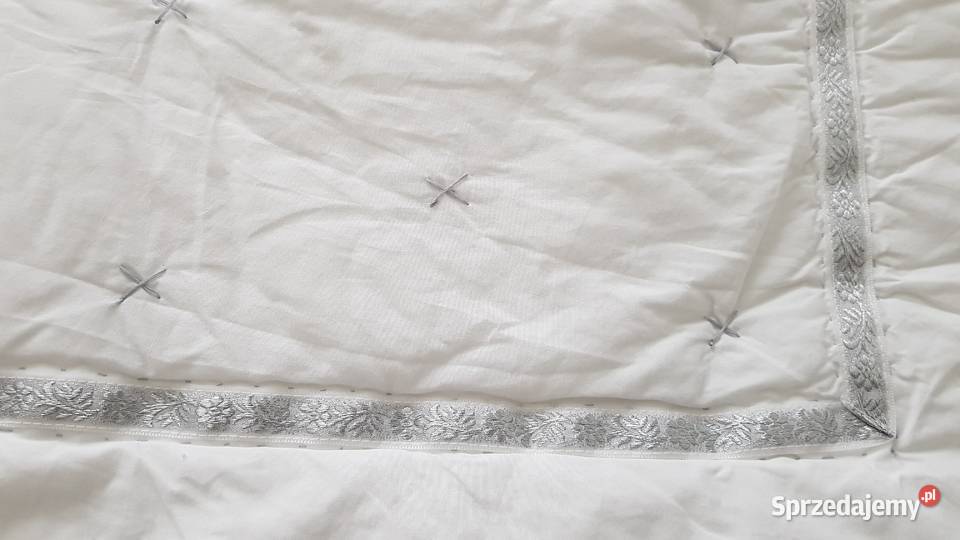 Biała pikowana narzuta House Doctor Siemianowice Śląskie