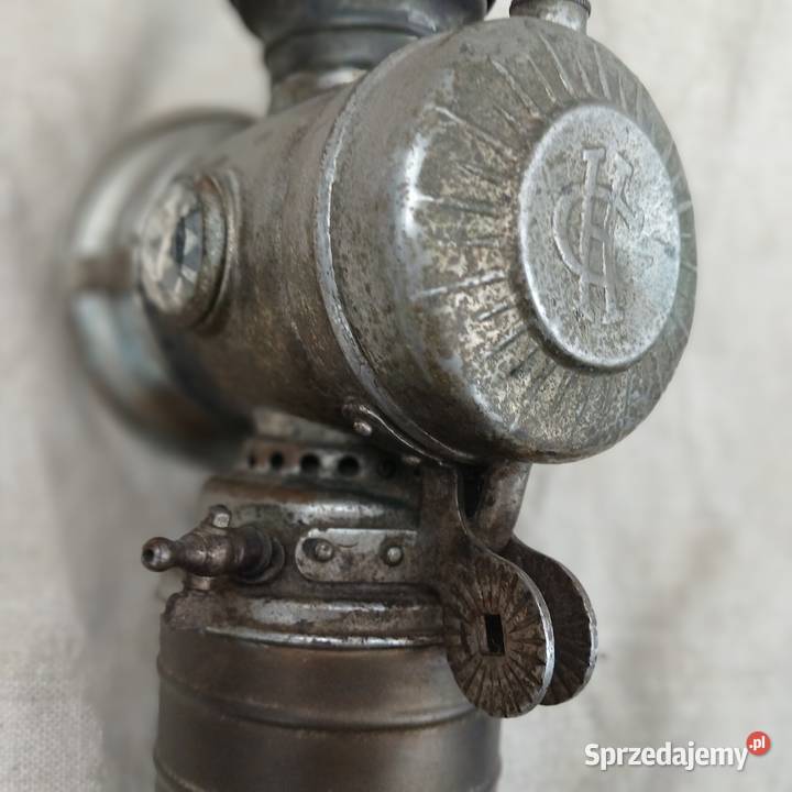 Stara lampa karbidowa lampka Warszawa