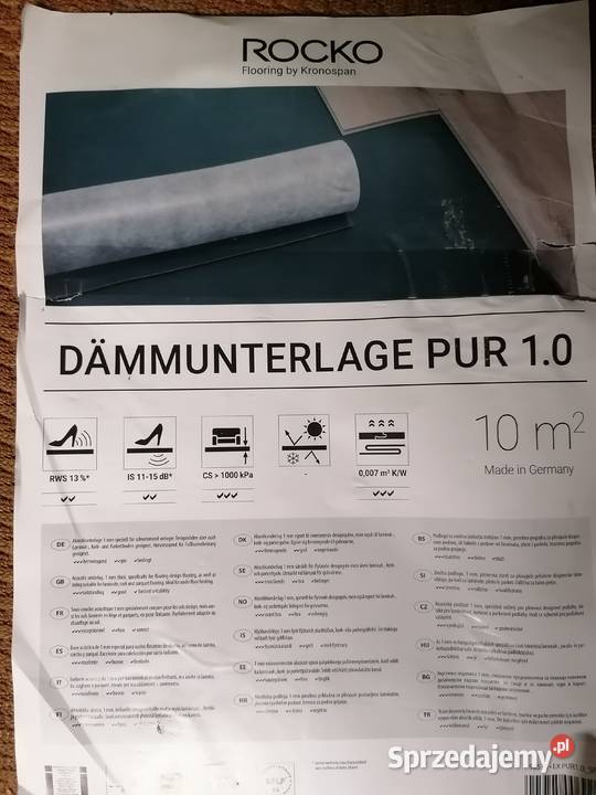 Podkład pod panele pomorskie Ustka