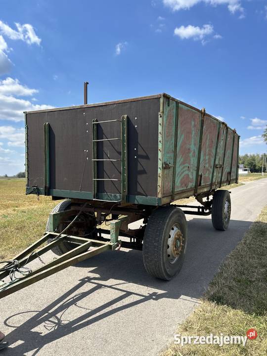Przyczepa dwuosiowa wywrotka 10 ton Ryki sprzedam