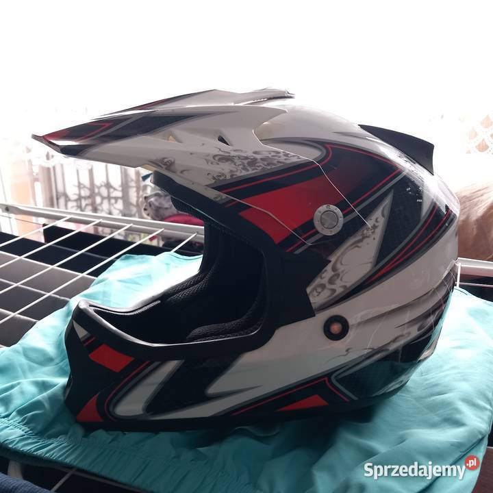 Kask cross enduro daszek podlaskie Białystok