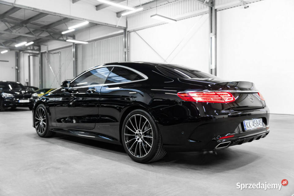Mercedes S 400 4Matic Coupe Distronic noktowizor Sportowy / Coupe