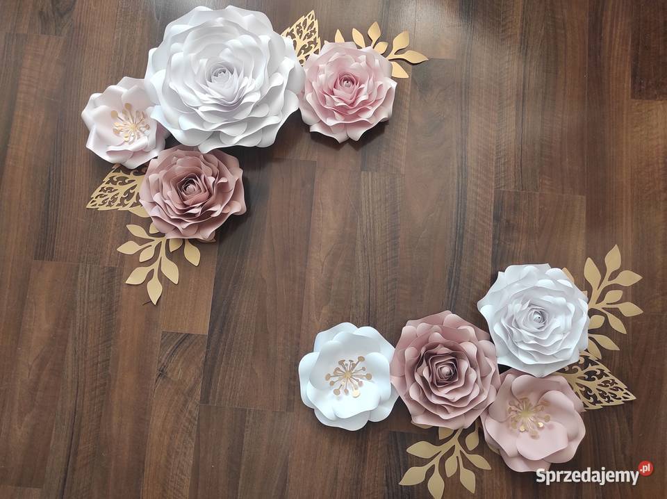 Zestaw róż 3D Jaroszyn-Kolonia sprzedam