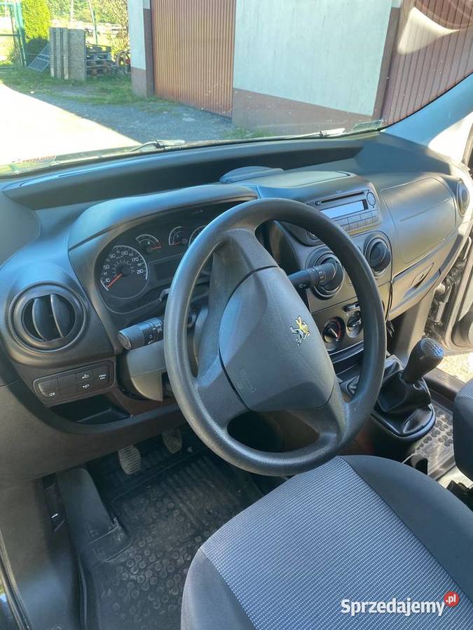Peugeot Bipper Czarny Van 13 HDI 2012 r Mostki