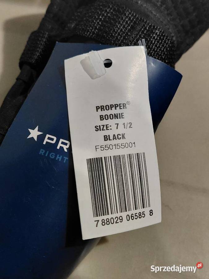 Kapelusz PROPPER boonie hat black 7 12 Militaria Wrocław sprzedam