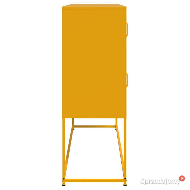 Szafka musztardowa 1005x39x107 stal WM846599