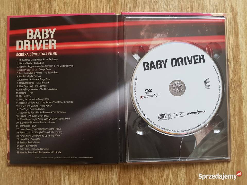 Baby Driver płyta DVD DVD Gdańsk