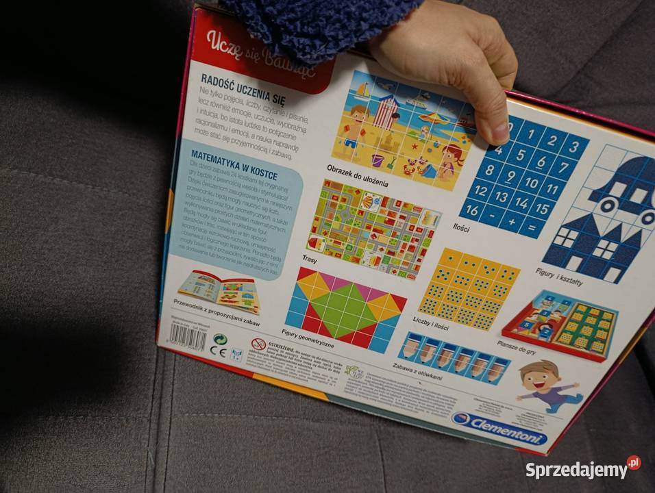 matematyka w kostce uczę się bawiąc clementoni Poznań