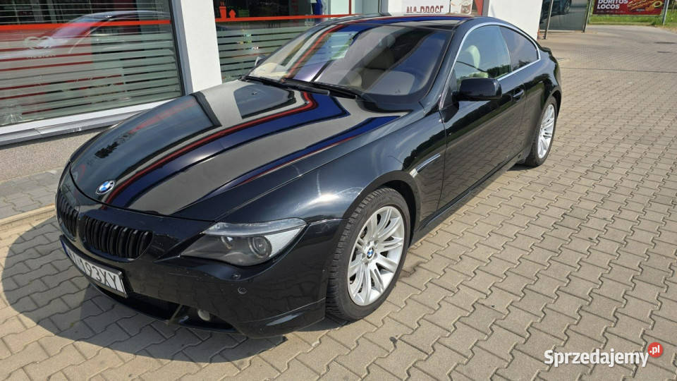 BMW 645 Doinwestowana 645 V8 LPG z Małym centralny zamek Karczew