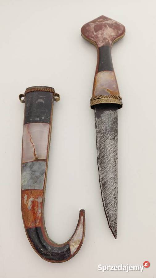 Antyczny sztylet marokański KOUMMYA duży Krzykawa sprzedam