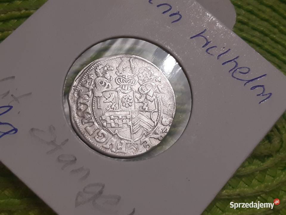 moneta srebrna Niemcy Ravensberg z 1601r Łomża