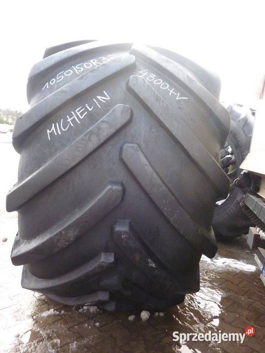 2x Opona używana rolnicza 105050R32 MICHELIN Zaścianki