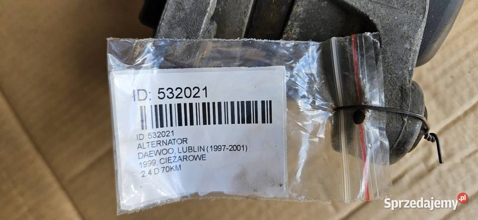 Alternator LUBLIN ZUK 70A regeneracji Gryfice
