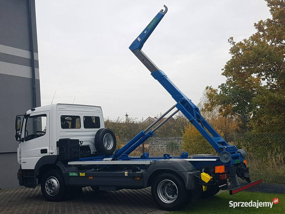 Mercedes ATEGO 1221 HAKOWIEC 4x2 KLIMA MANUAL DO Poręba