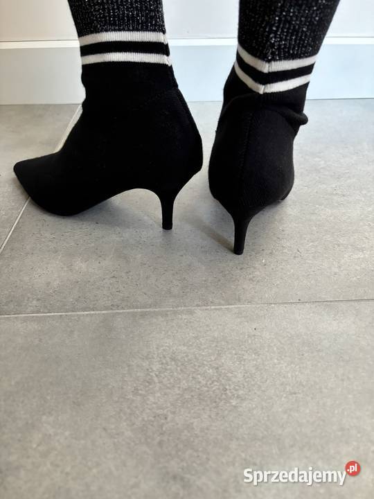 Szpilki ze skarpetą 37 Warszawa