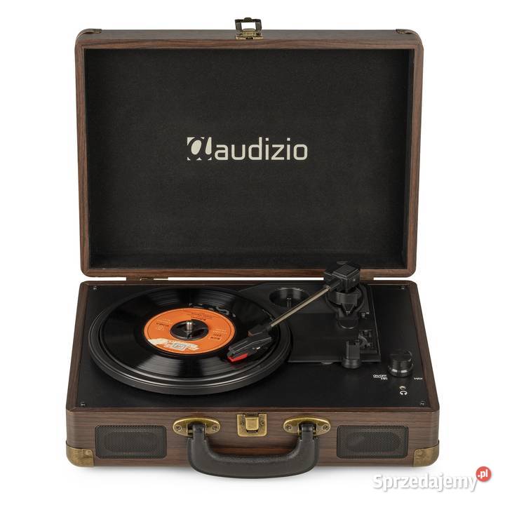 Gramofon Audizio RP114 w Walizce Głośniki AUX in Poznań sprzedam