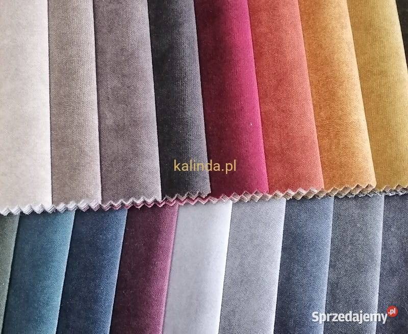 Whisper tkanina tapicerska obiciowa welur pomorskie