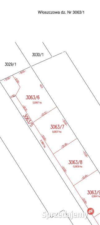 Działki budowlane świętokrzyskie Włoszczowa