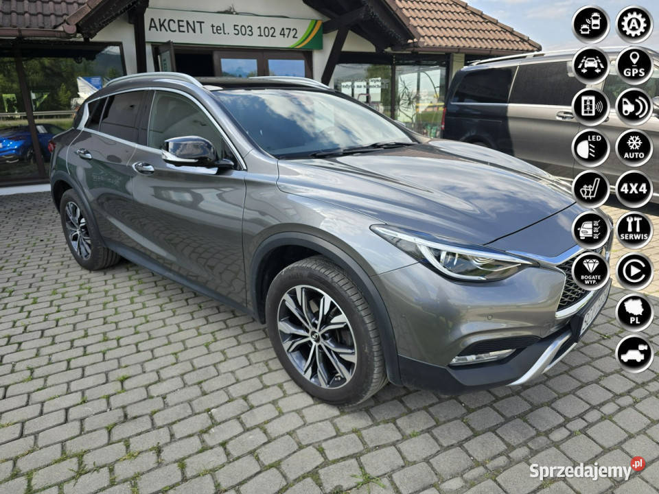 Infiniti QX30 Bezwypoadkowy 100 oryginał pełny Ustroń
