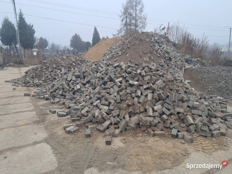 Używana kostka brukowa 8 rozbiórkowa Garwolin sprzedam