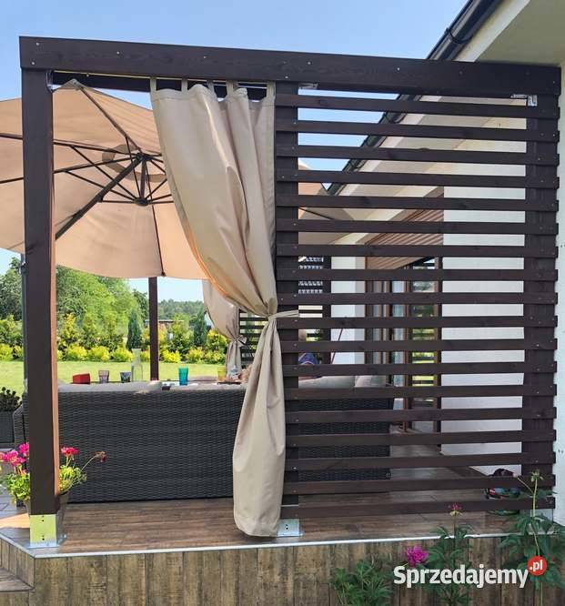 ZASŁONY TARASOWE SZYTE NA WYMIAR Mosina