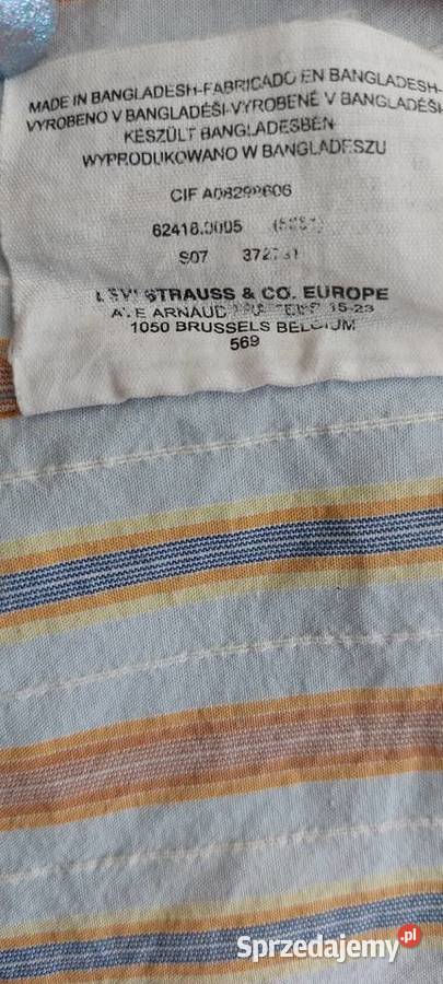 Koszula męska Levi Strauss Co M krótki rękaw Kraków