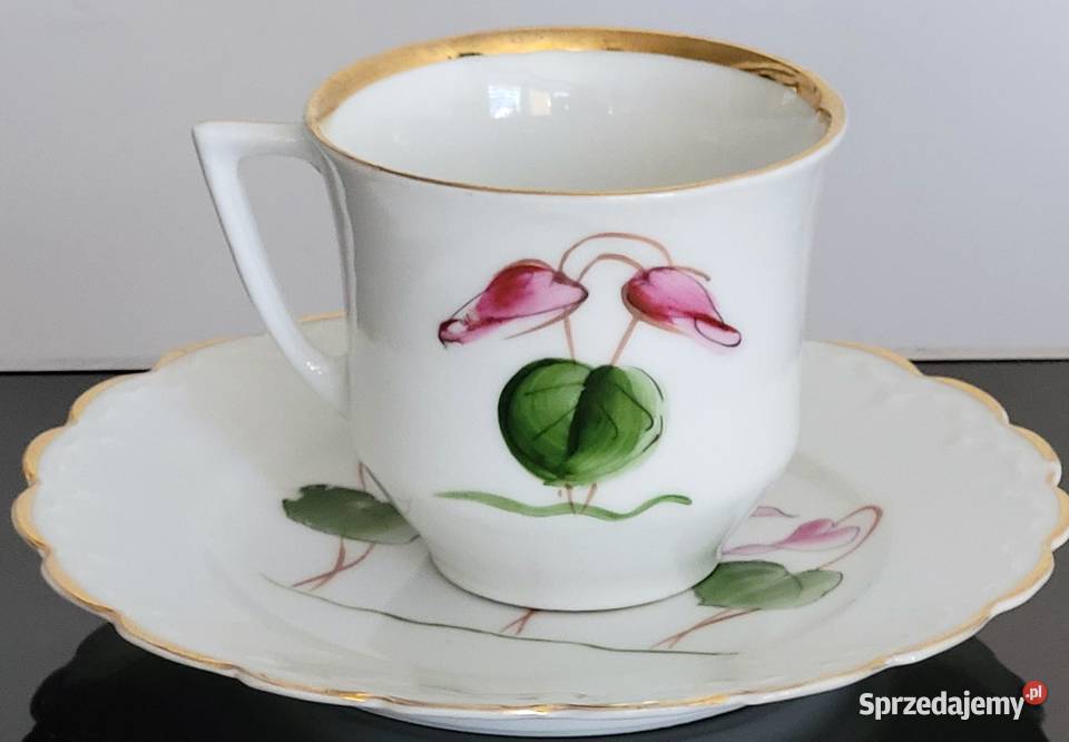 Zabytkowa śląska porcelana KPM Krister ręcznie sprzedam