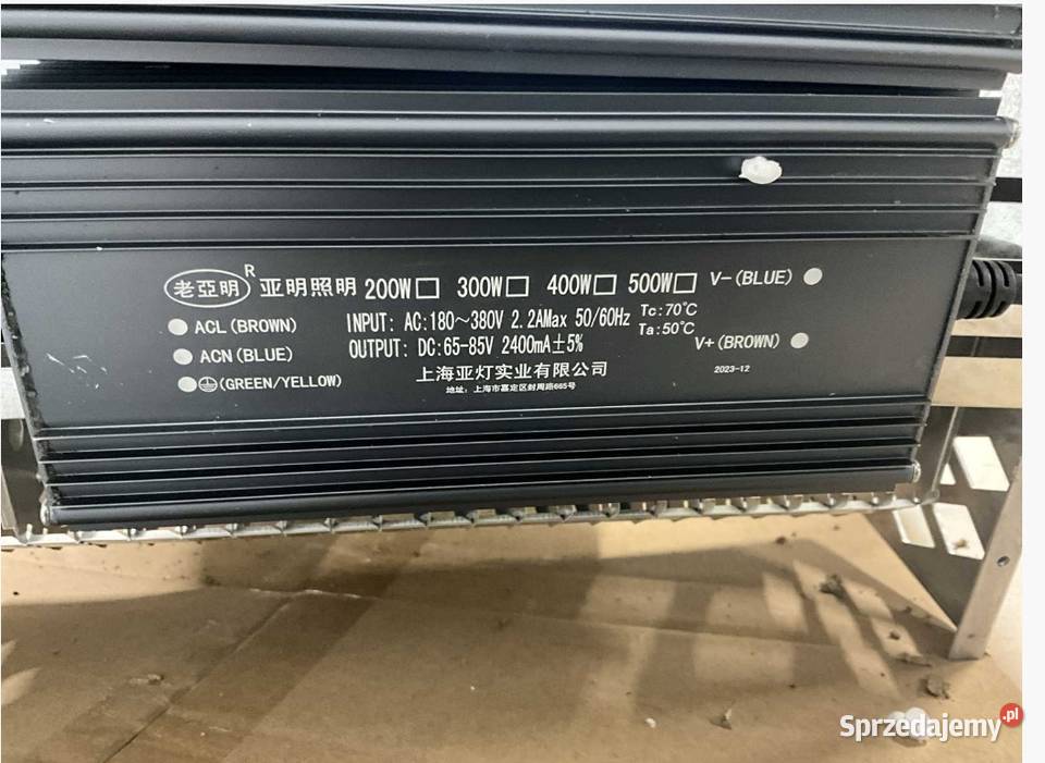 Lampa led ogromna 450mm szperacz reflektor ip65 Poznań