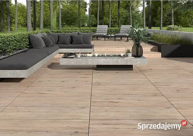 Płyty tarasowe drewnopodobne wzór deski 120x40 Płytki podłogowe