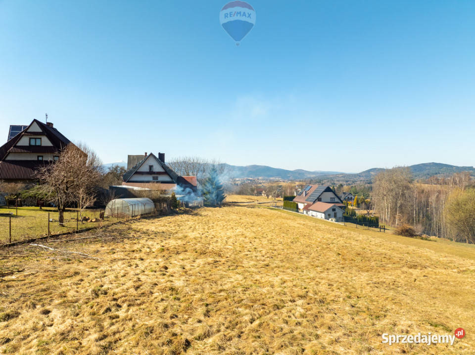Widokowa działka z pozwoleniem na budowę Naprawa