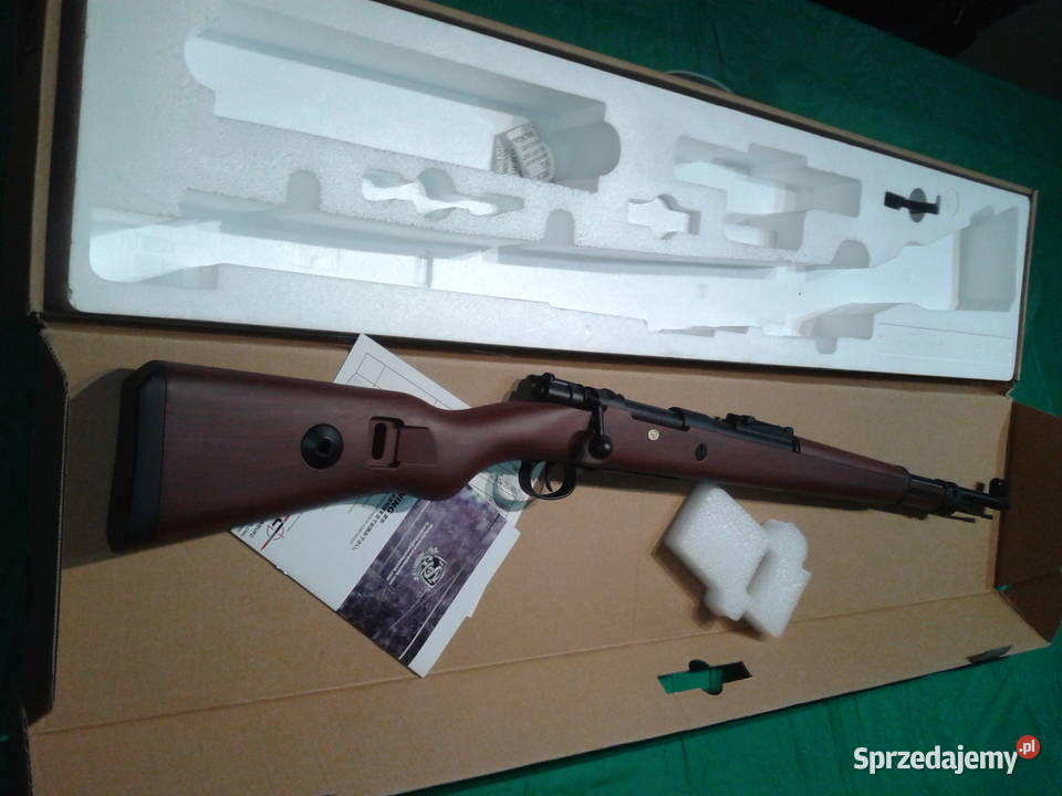 Replika ASG Mauser KAR98K sprężynowa Skiereszewo sprzedam