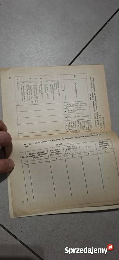 Unikat Poradnik BHP 1969 1 wydanie PRL rzadki Ostrów Wielkopolski