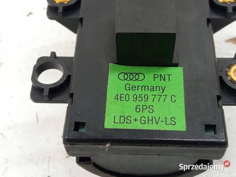 PRZEŁĄCZNIK FOTELA 4E9959765H Audi A8 II Panele sterowania, przełączniki sprzedam