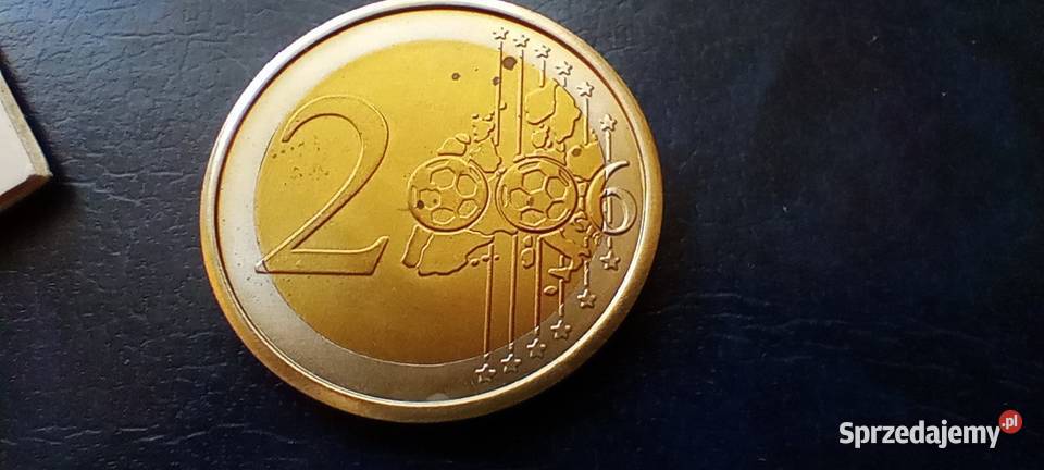Stare monety 2 euro 2006 Niemcy Lesko