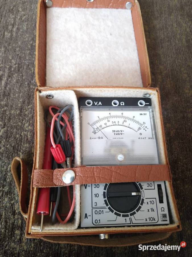 Multimetr analogowy UM207 w pokrowcu Bydgoszcz sprzedam