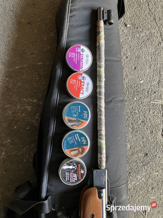 Wiatrówka weichrauh hw 80 luneta Hawke vantage