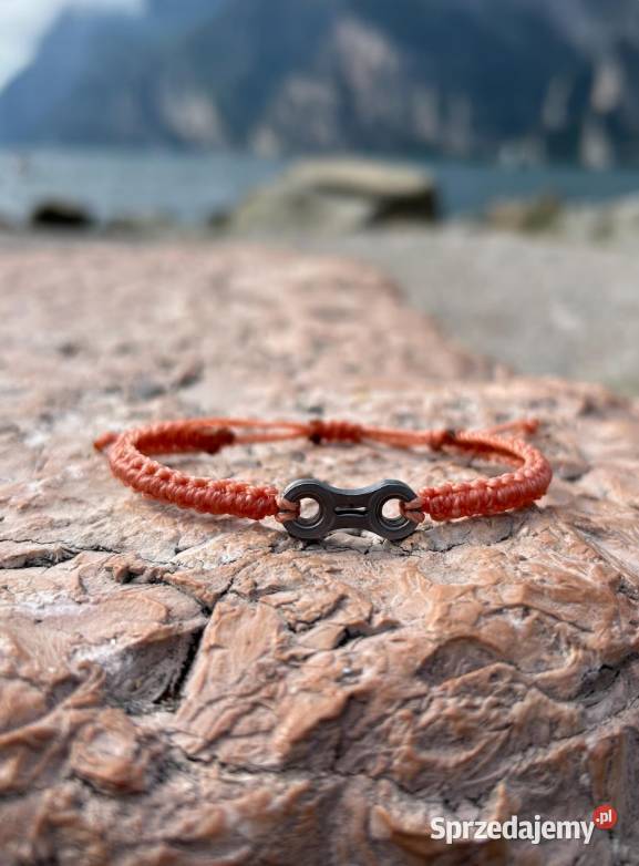 Biżuteria rowerowa handmade bransoletka kolarza Warszawa