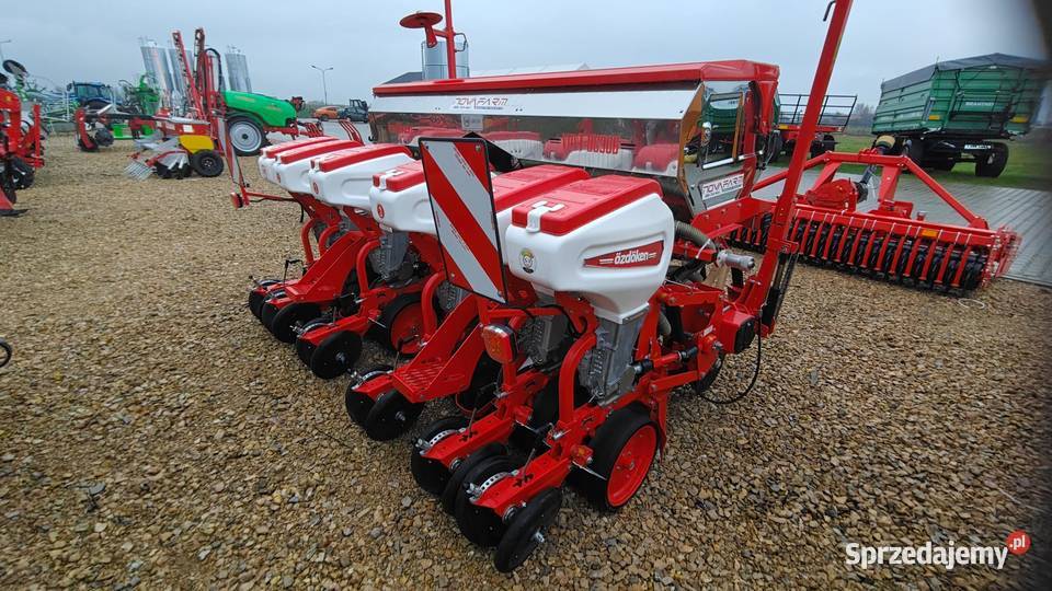 Siewnik do kukurydzy 6 rzędów na ramie